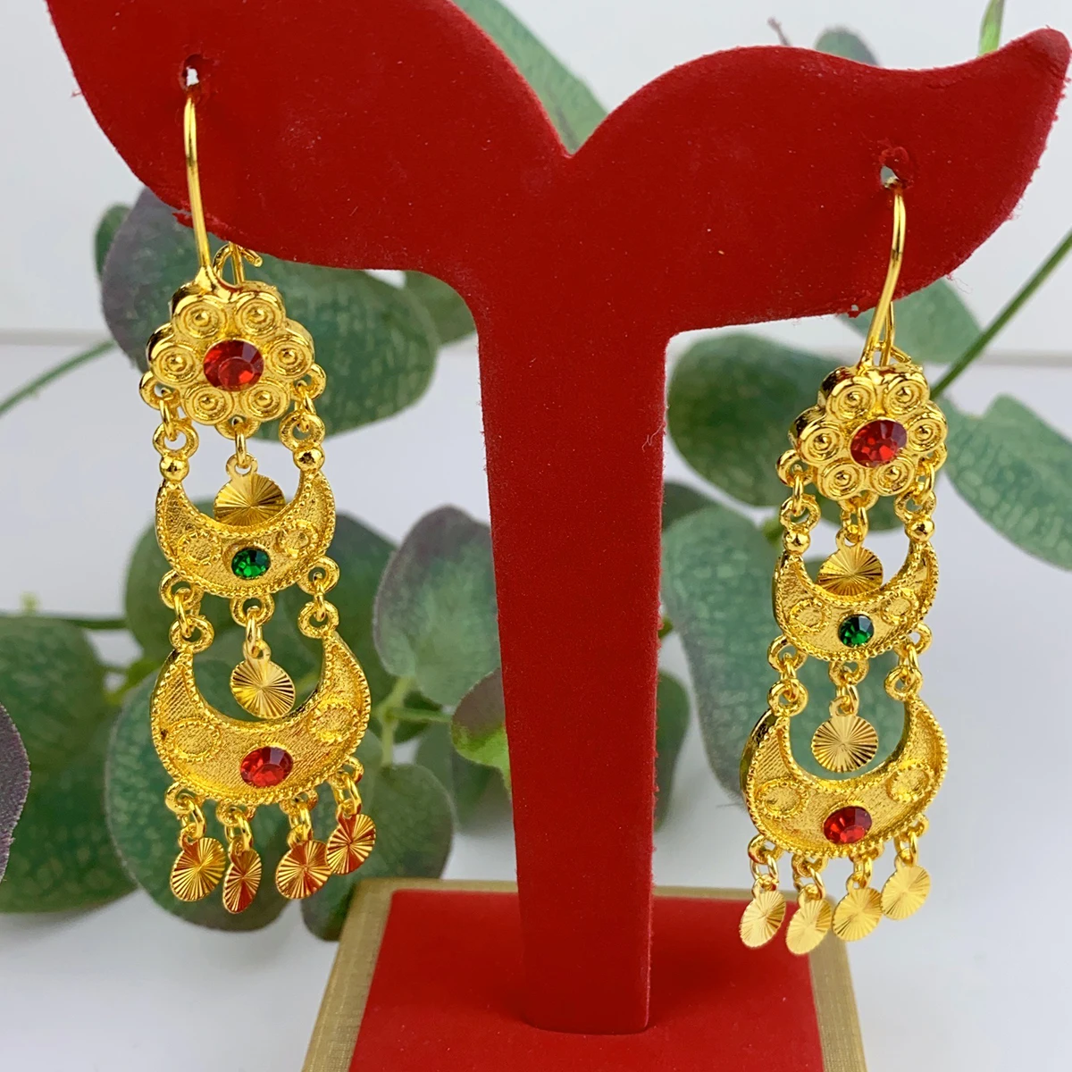 Women'S African Accessories - Indian Drop Dangle Oorbellen Sieraden Voor