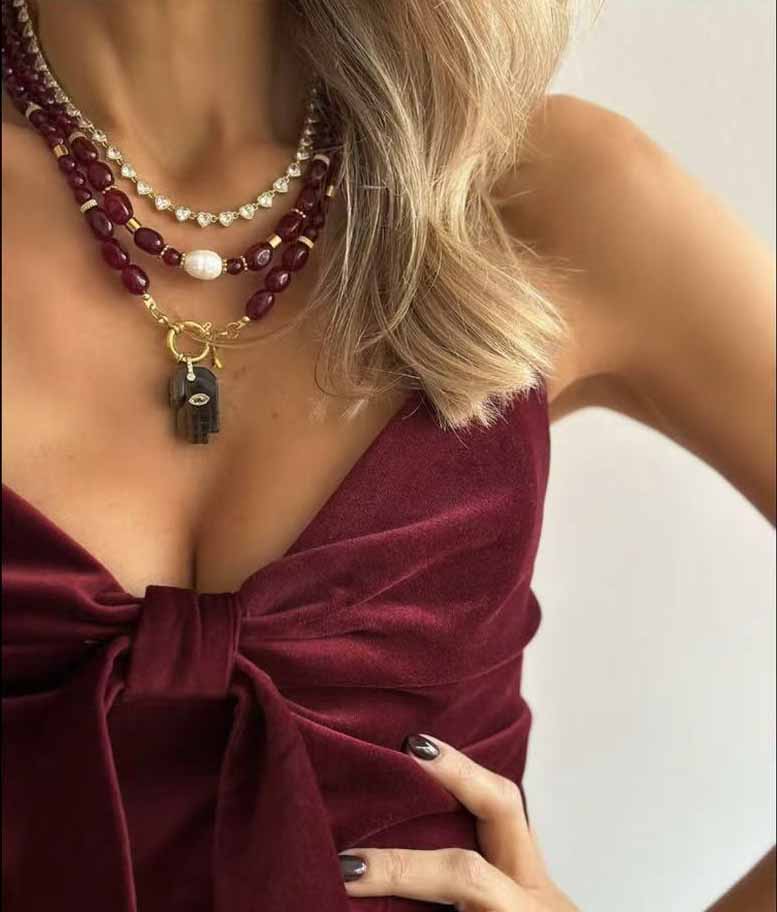 Women Accessories Usa - High-end elegante feestsieraden populair in Europa