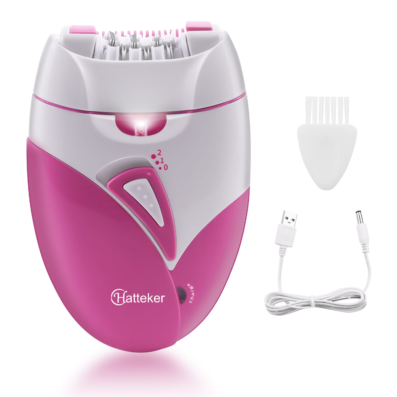 Women Accessories Clearance - Hatteker Elektrische Plukker Klemwieltype Haarverwijderaar voor