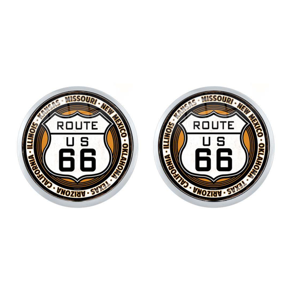 Women Accessories Usa - Nieuwe Route Us 66 Oorbellen 12Mm