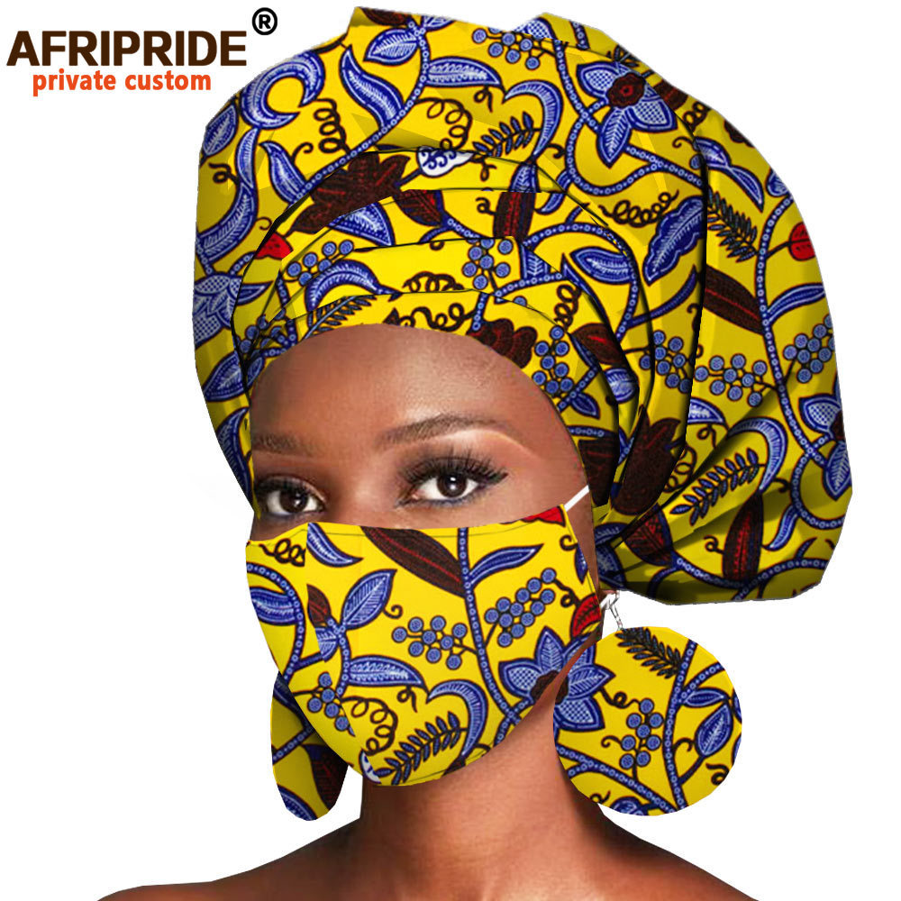 Women'S African Accessories - Afrikaanse Headwrap Oorbellen Haaraccessoires Sjaal Motorkap