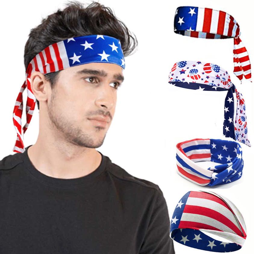 Women Accessories Usa - USA Vlag Onafhankelijkheidsdag Haarband Mannen Vrouwen