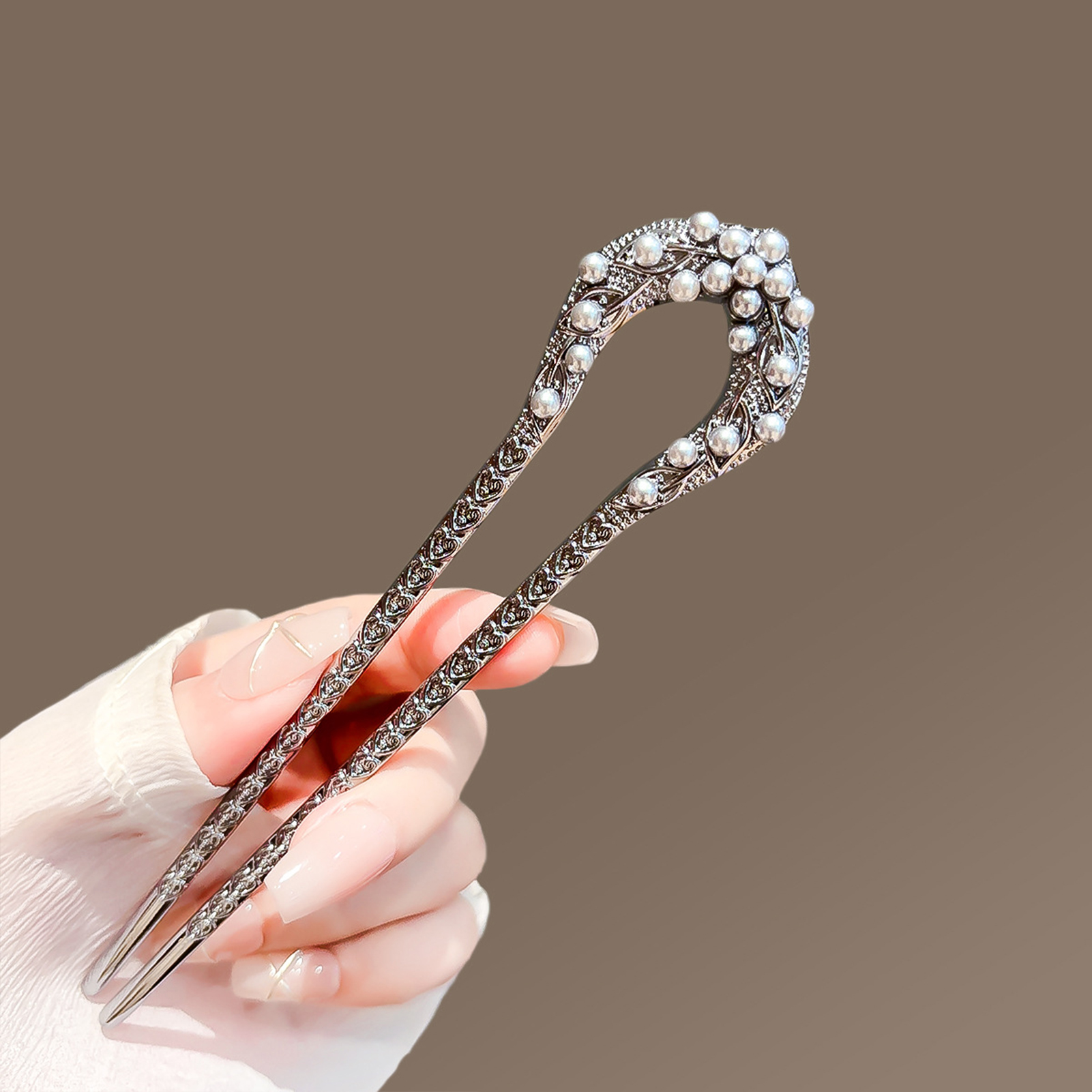Mode Metalen U-vormige Haarspe - Pearl Hair Pin recensie en prijs