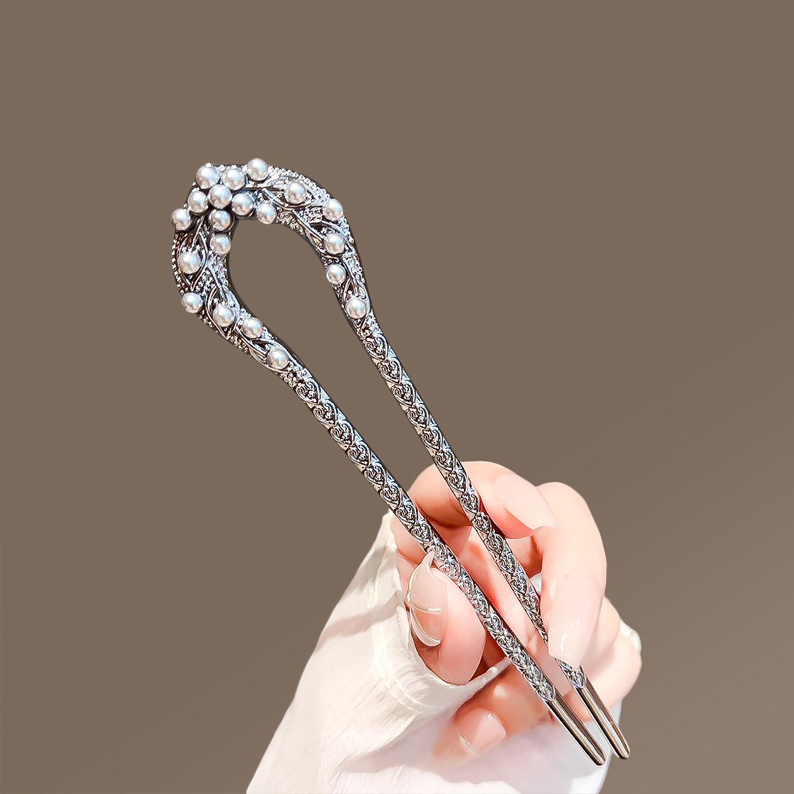 Mode Metalen U-vormige Haarspe - Pearl Hair Pin recensie en prijs