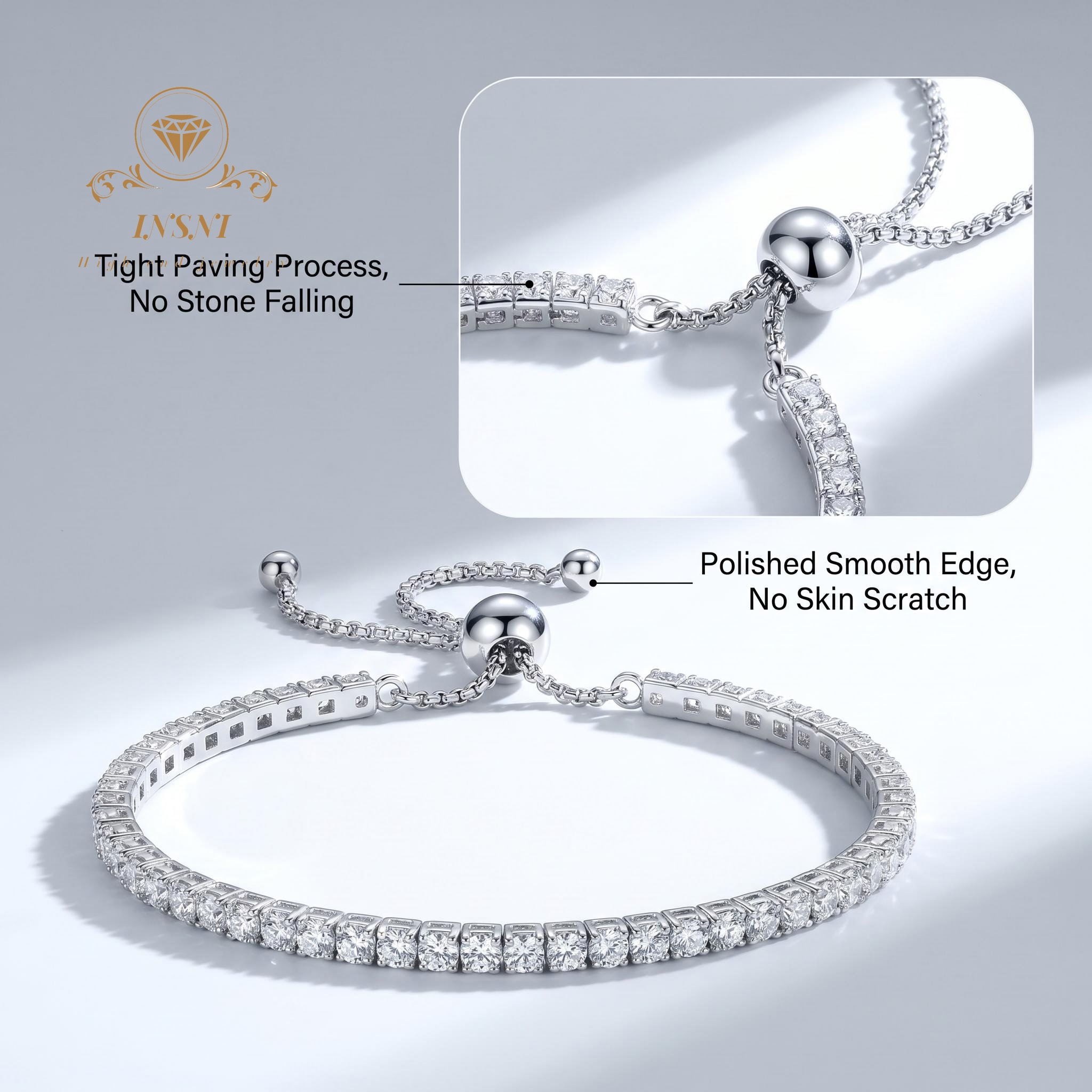 Moissanite armbandaccessoires  - Women'S Affordable Accessories recensie en prijs