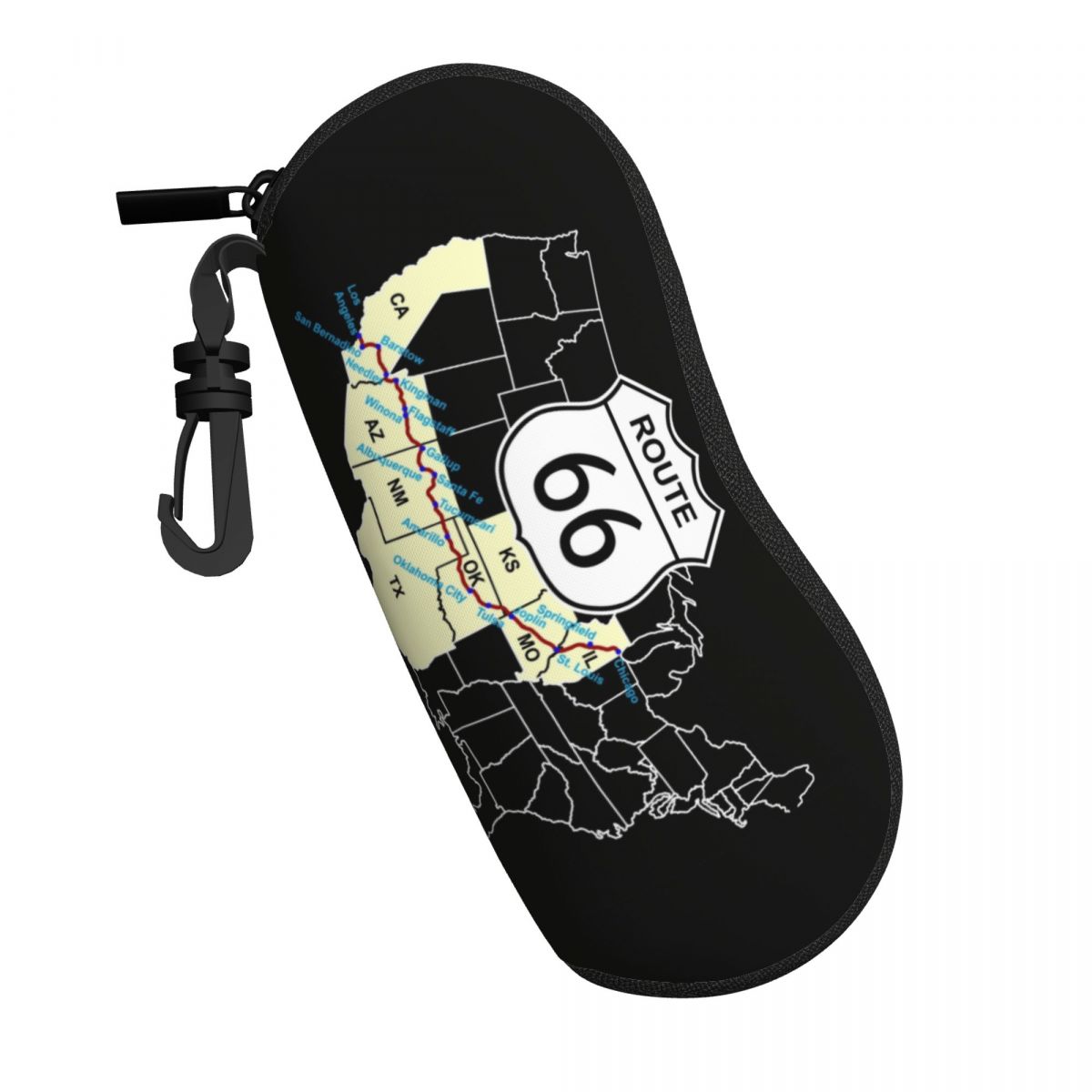 Aangepaste Route 66-kaart Shel - Women Accessories Usa recensie en prijs