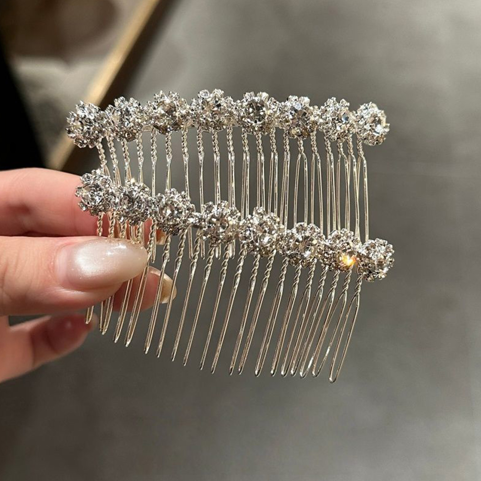 Minimalistische strass bloem h - Pearl Hair Pin recensie en prijs