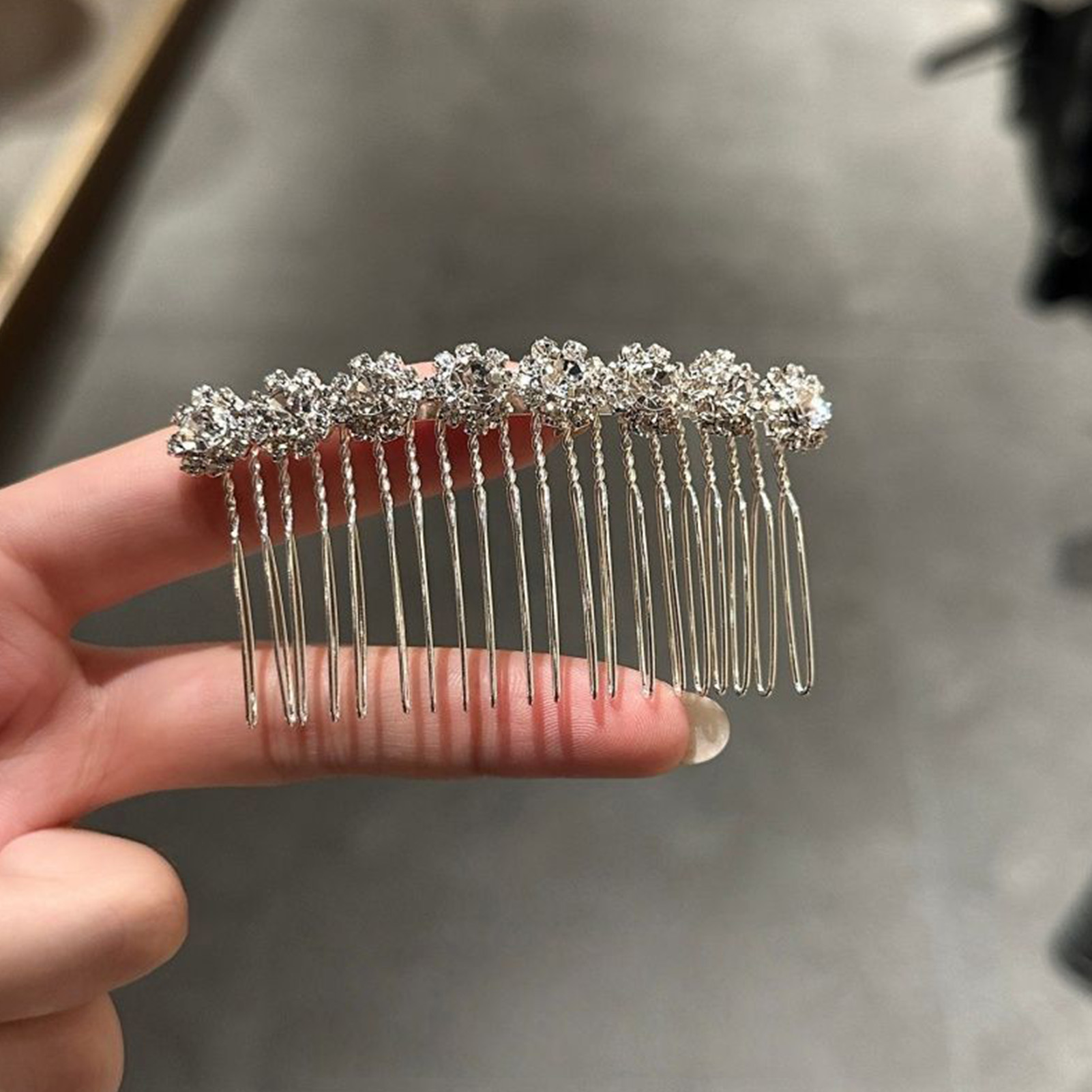 Minimalistische strass bloem h - Pearl Hair Pin recensie en prijs