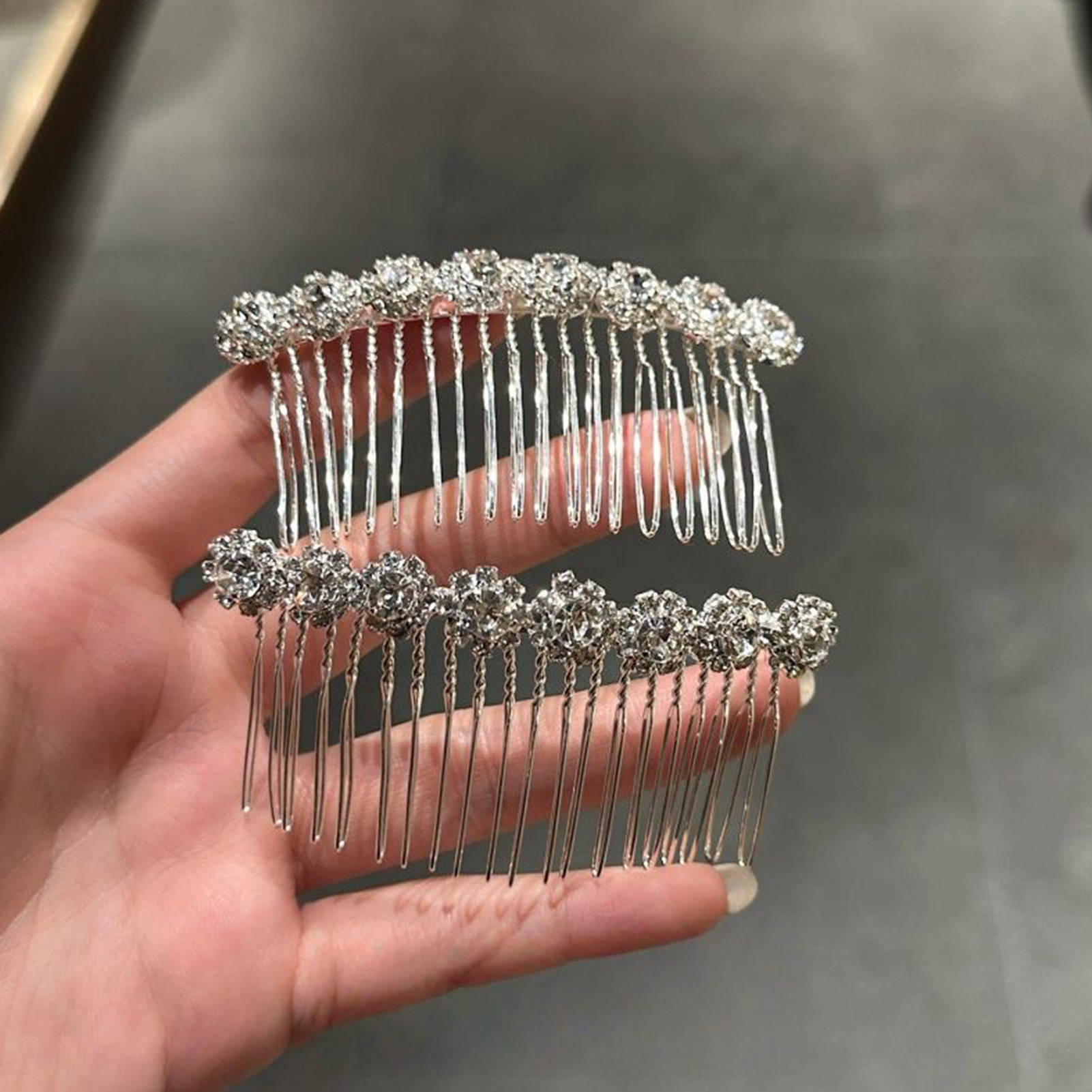 Minimalistische strass bloem h - Pearl Hair Pin recensie en prijs