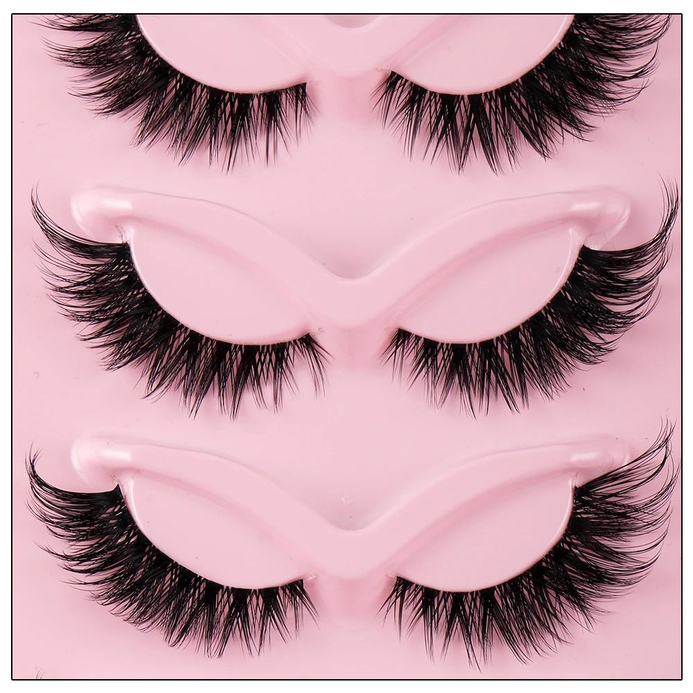 Cat Eye 5 Paar 3D Natuurlijke  - Women Accessories Clearance recensie en prijs