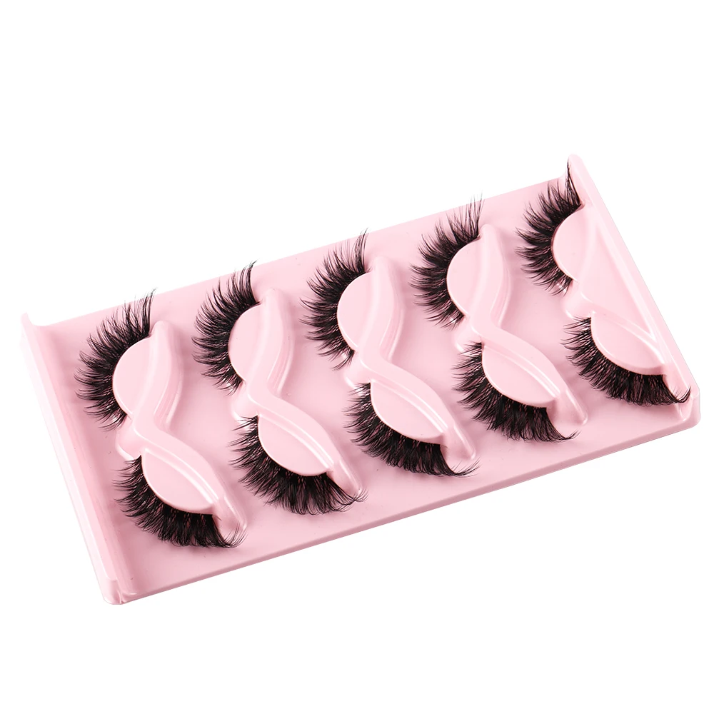 Cat Eye 5 Paar 3D Natuurlijke  - Women Accessories Clearance recensie en prijs