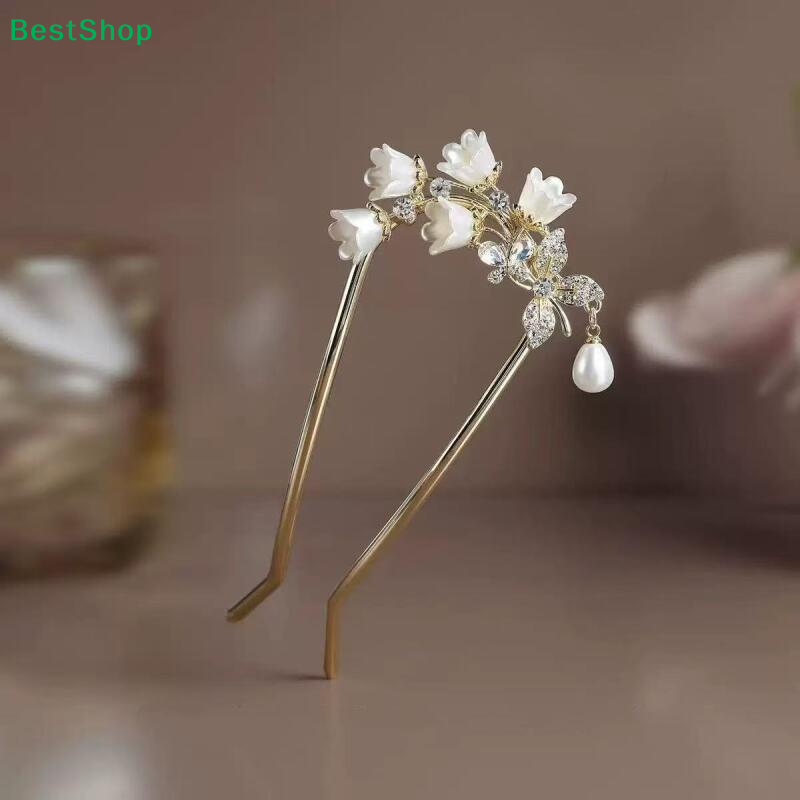 〔R〕Elegante haarvork met bloem - Pearl Hair Pin recensie en prijs