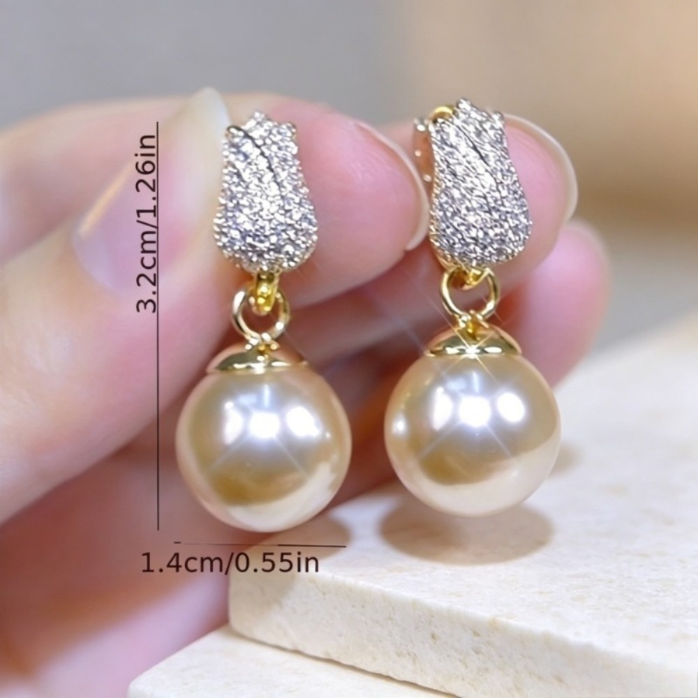 1 paar licht luxe tulipvormige - Women'S Affordable Accessories recensie en prijs