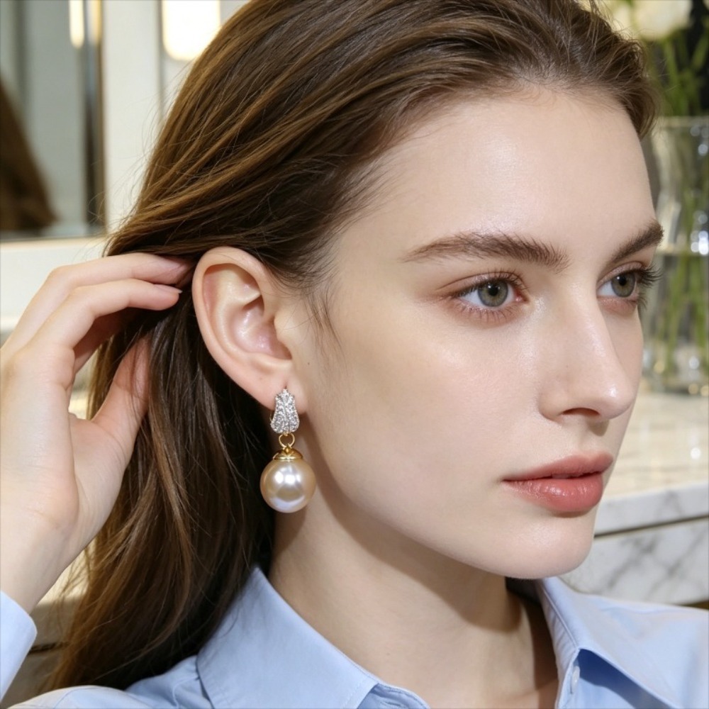 1 paar licht luxe tulipvormige - Women'S Affordable Accessories recensie en prijs