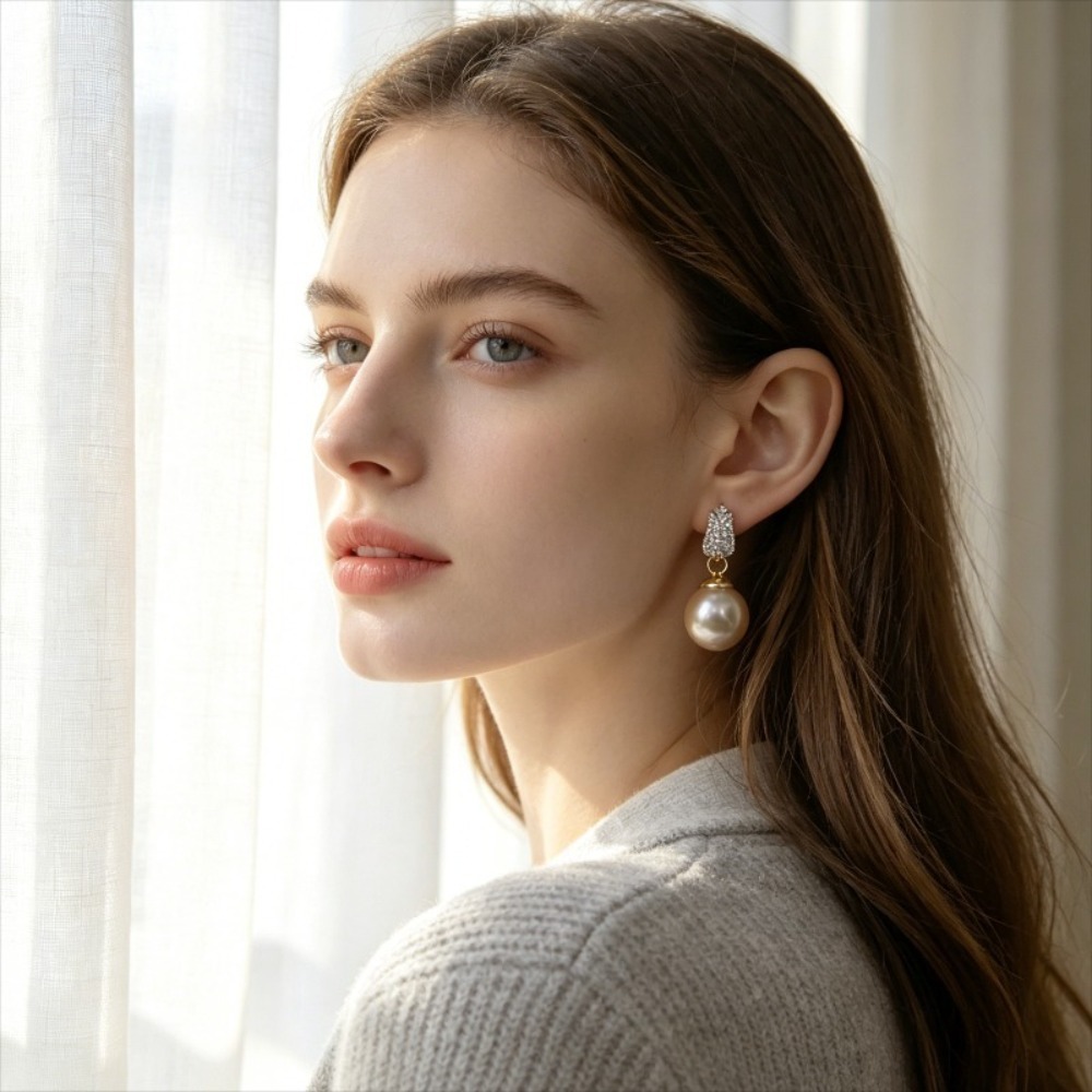 1 paar licht luxe tulipvormige - Women'S Affordable Accessories recensie en prijs