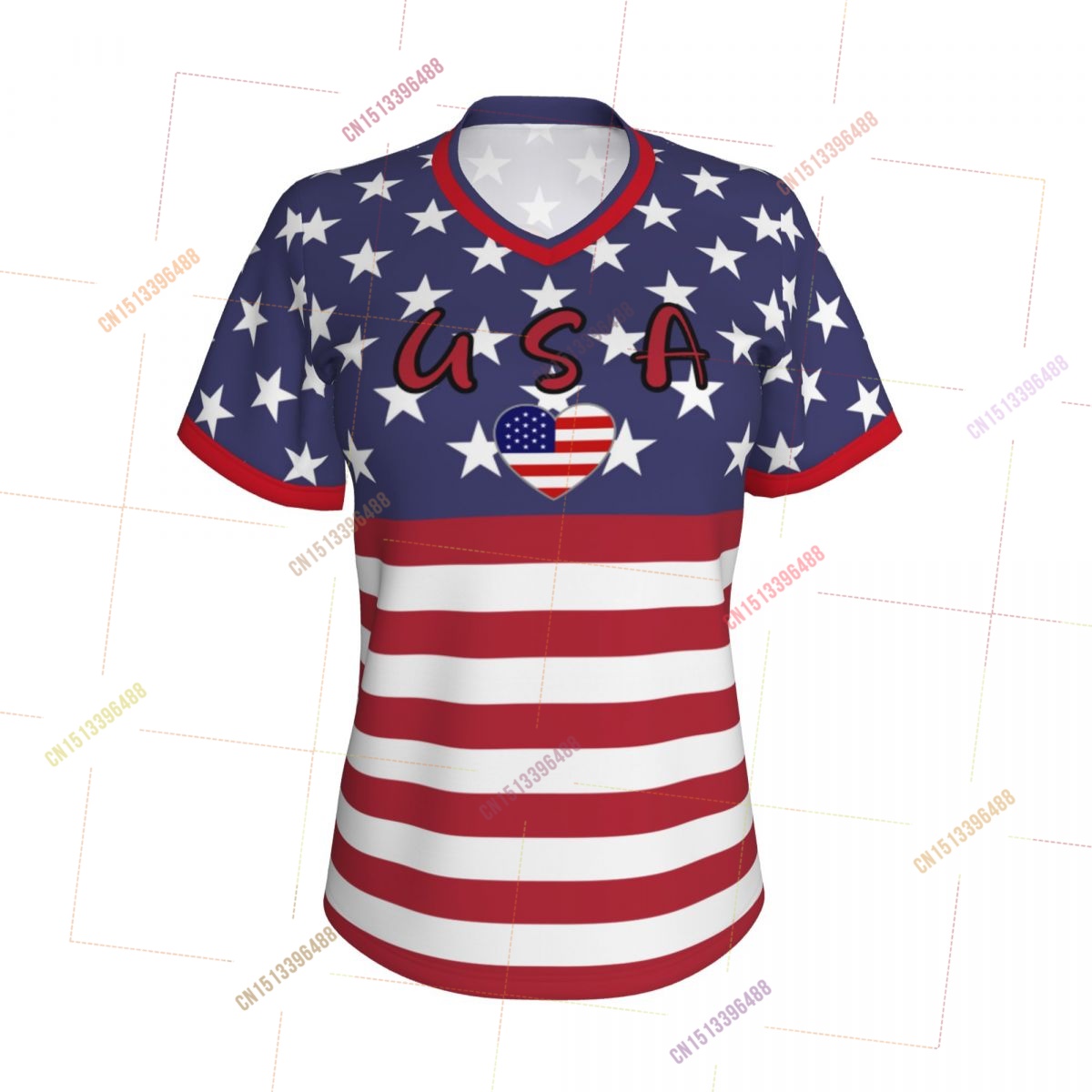 2026 USA AMERIKA Vlag Shirts V - Women Accessories Usa recensie en prijs
