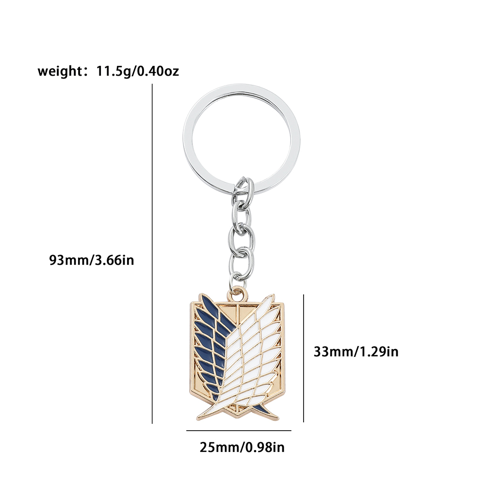 Anime Attack on Titan Emaille  - Women'S Key Accessories recensie en prijs