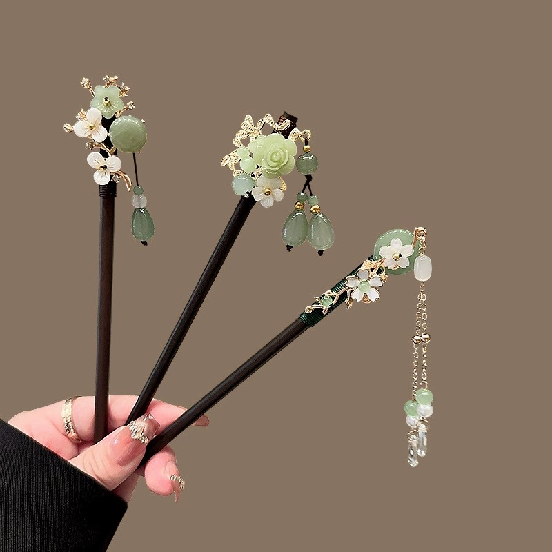 Antieke Houten Haarspeld Dames - Pearl Hair Pin recensie en prijs