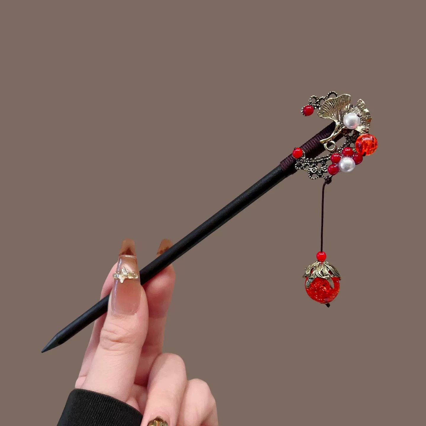 Antieke Houten Haarspeld Dames - Pearl Hair Pin recensie en prijs