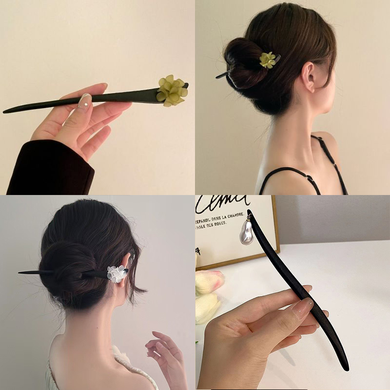 Vintage Chinese Stijl Houten B - Pearl Hair Pin recensie en prijs