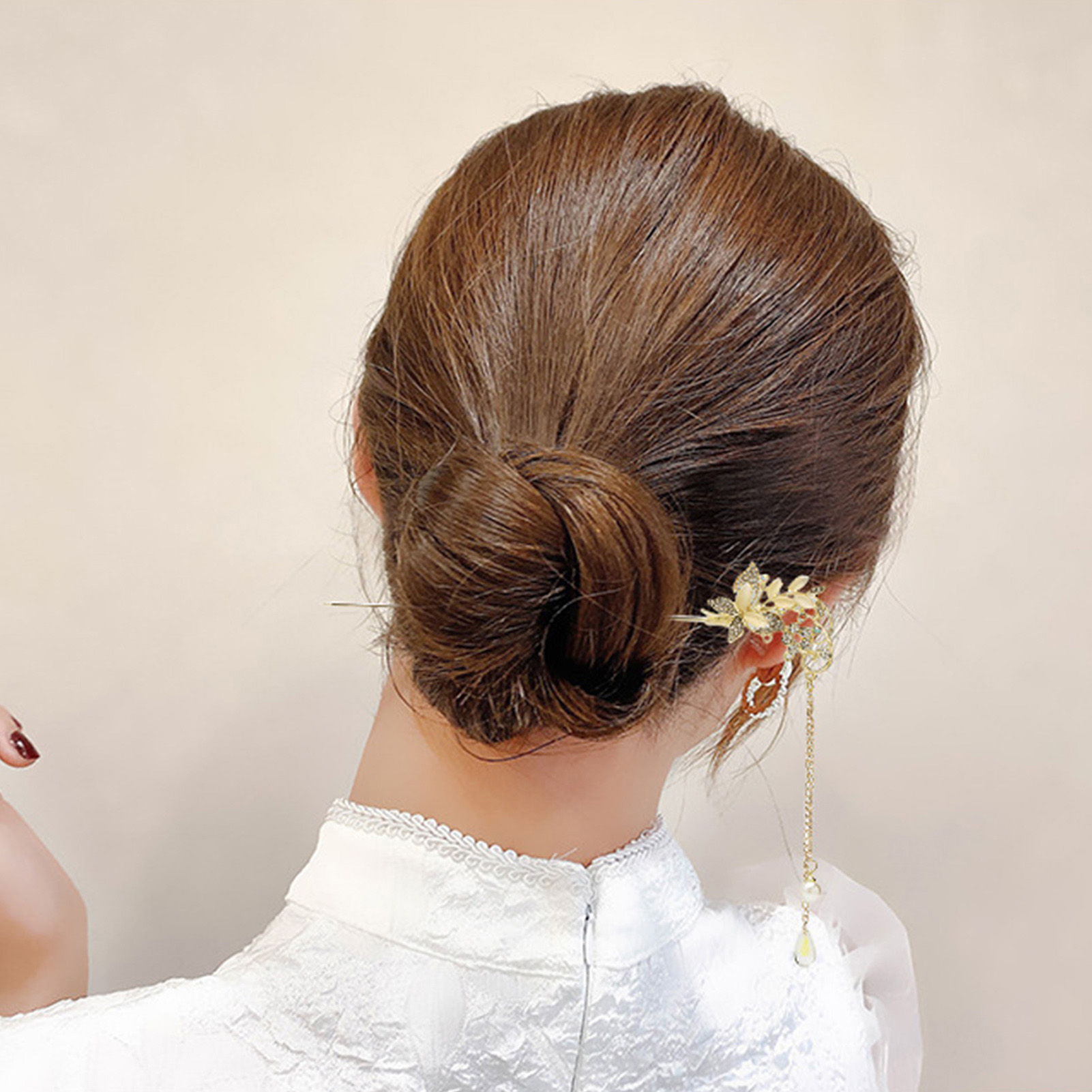 Vrouwelijke haarstok haarspeld - Pearl Hair Pin recensie en prijs