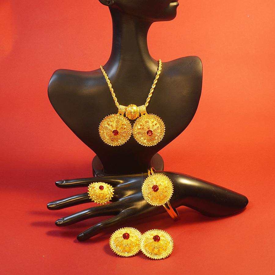 9999 gouden modieuze Ethiopisc - Women'S African Accessories recensie en prijs