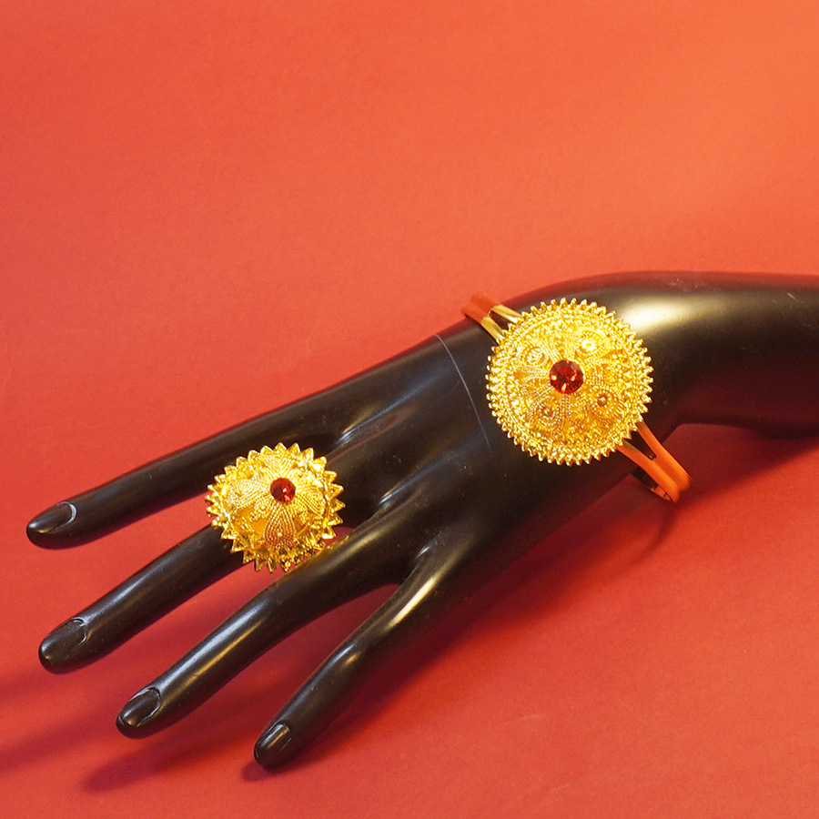 9999 gouden modieuze Ethiopisc - Women'S African Accessories recensie en prijs