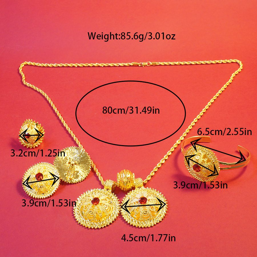 9999 gouden modieuze Ethiopisc - Women'S African Accessories recensie en prijs