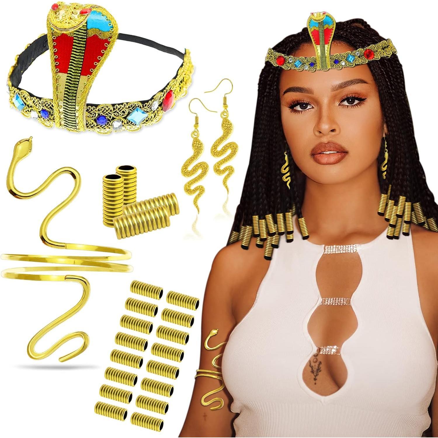 Egyptische Cleopatra Kostuum A - Women'S Egyptian Accessories recensie en prijs