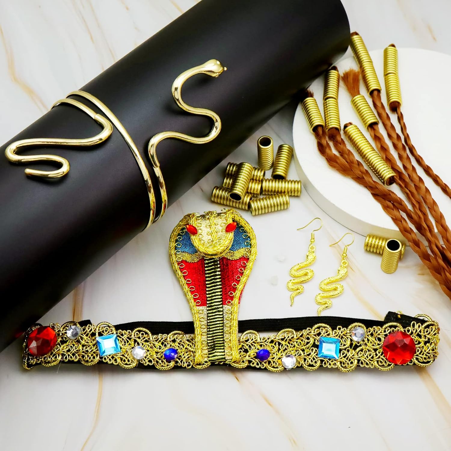 Egyptische Cleopatra Kostuum A - Women'S Egyptian Accessories recensie en prijs