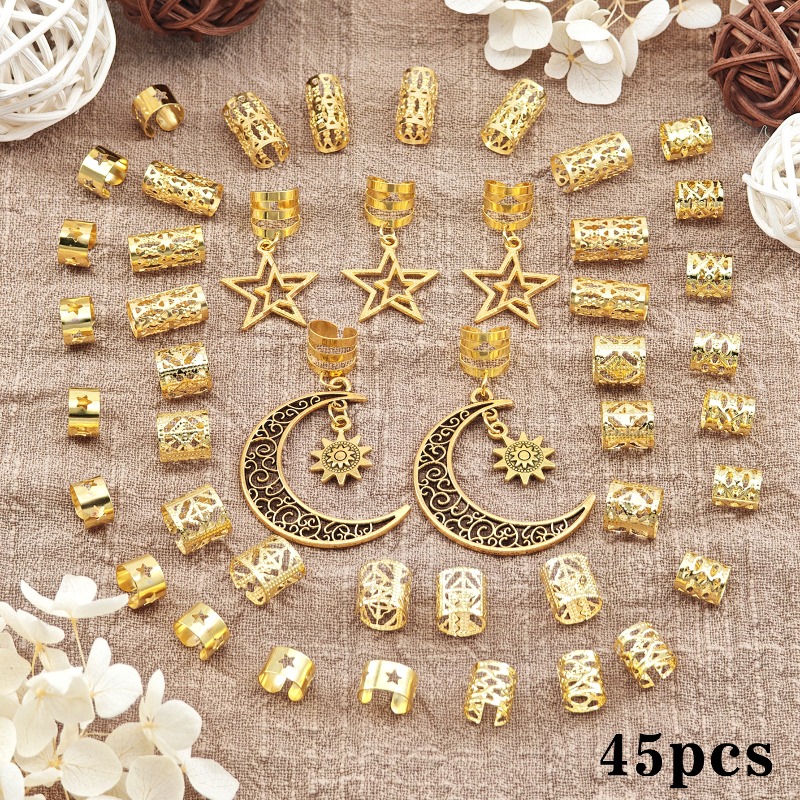 45 stuks legering dreadlock ri - Women'S African Accessories recensie en prijs