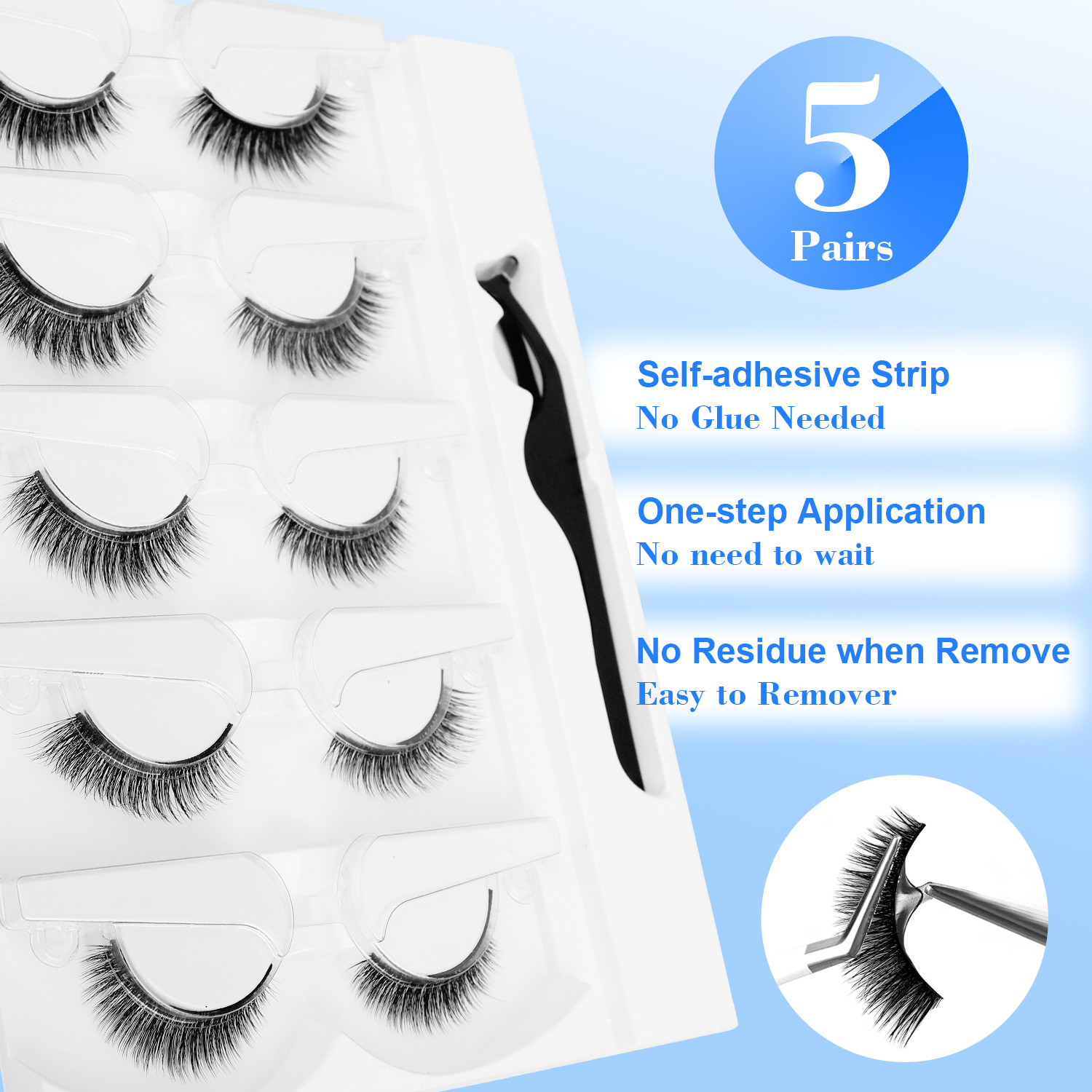 5 paar lijmvrije zelfklevende  - Women Accessories Clearance recensie en prijs