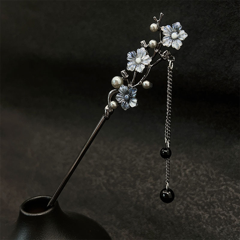 Klassieke Haarstokjes Inktkleu - Pearl Hair Pin recensie en prijs