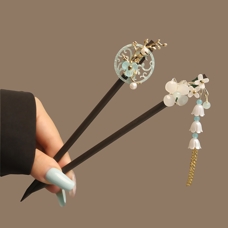 Bloem Kwastje Parel Haar Stokk - Pearl Hair Pin recensie en prijs
